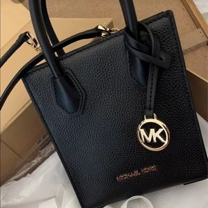 Michael Kors Mercer Black XS EXTRA SMALL Crossbody Bag